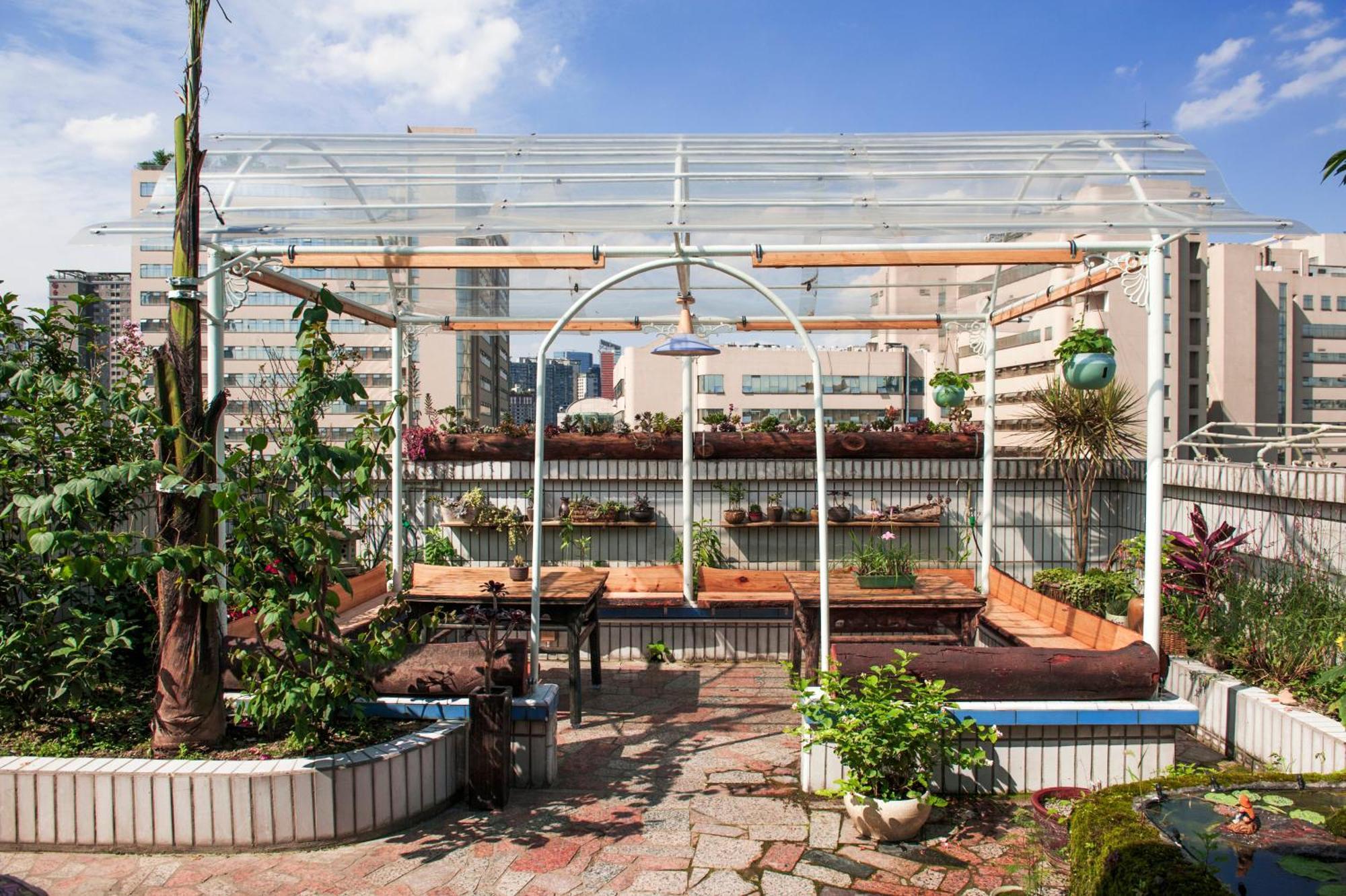 Arthur'S Roof-Top Чэнду Экстерьер фото